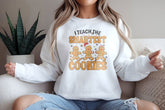 I Teach The Smartest Cookies Teacher Jumper, Christmas Sweatshirt, Christmas Gift for Teacher - Craftellery